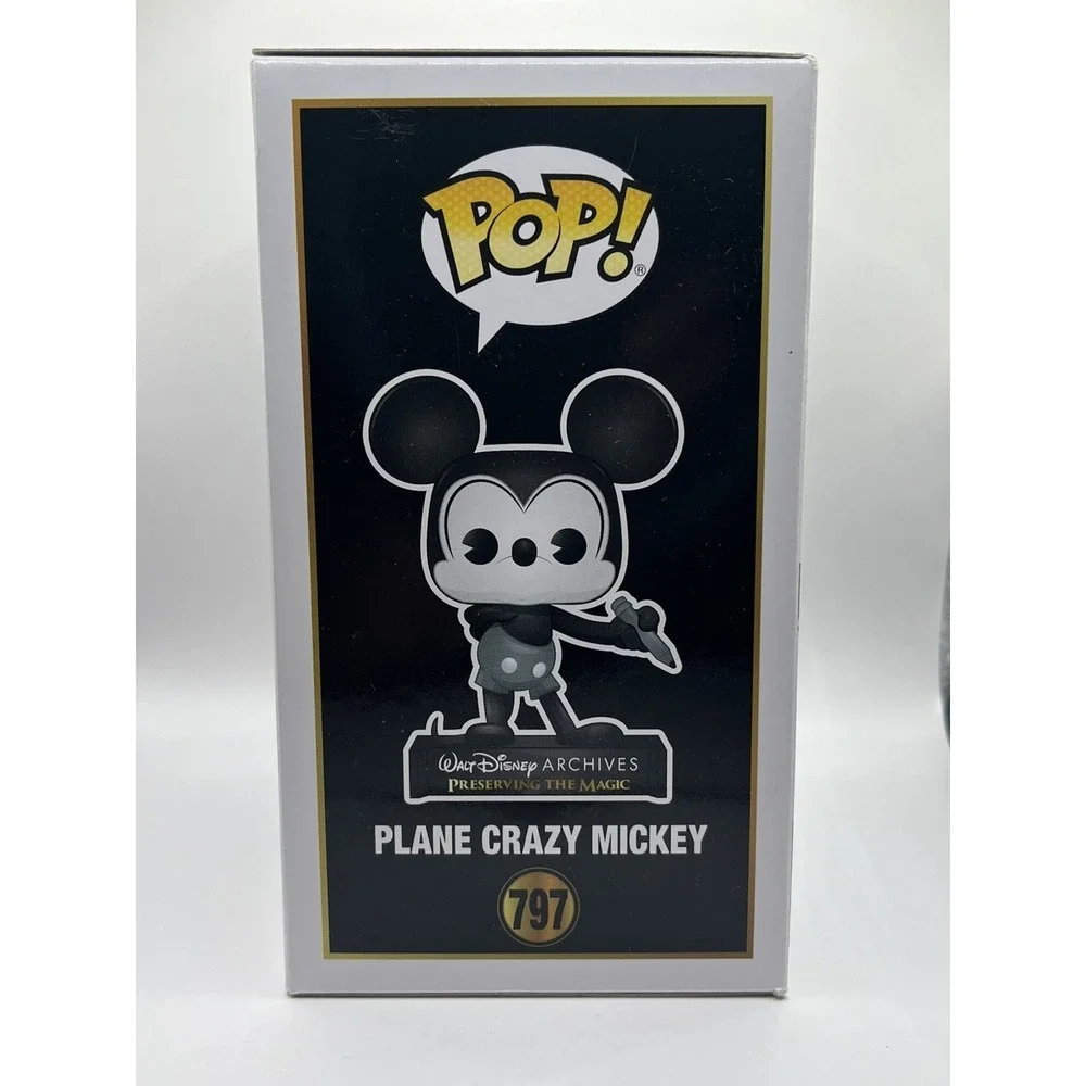 Plane Crazy Mickey Mouse Disney 50th Anniversary Funko Pop #797 Preserving Magic